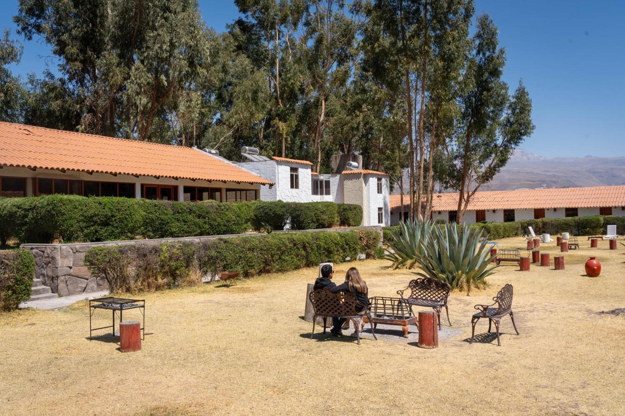 Casona Plaza Ecolodge Colca Yanque Exteriör bild
